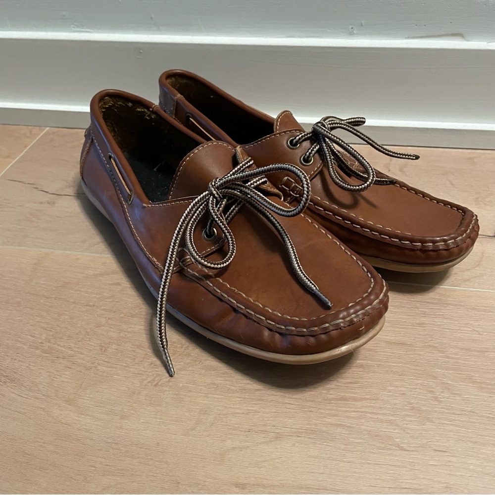 Brown Leather Loafers